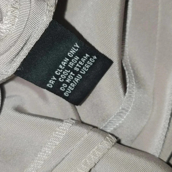 EllenTracy High Waist Wide Palazzo Leg Flat Front Pants  sz 12 FlowyTriacetate - Picture 9 of 14